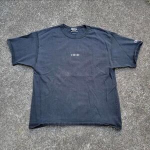 Vtg Y2k MACHUS x CHAMPION 111111 Graphic Portland Designer Store Tee Shirt XL